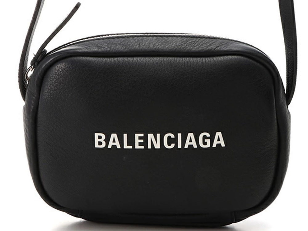 Balenciaga Camera Bag Black Calfskin